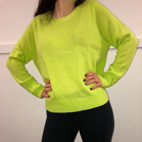 Green/yellow sweater from H&M - Picture 2 of 4